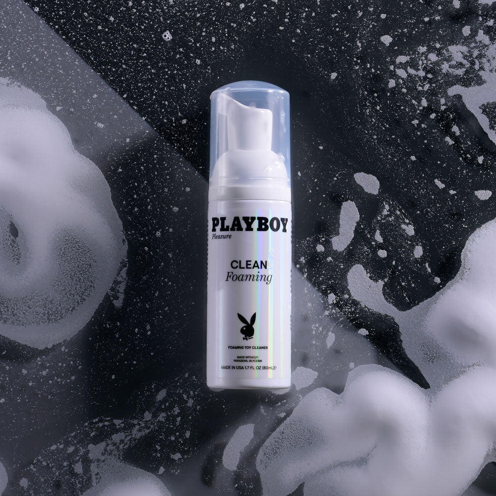 Playboy Pleasure CLEAN FOAMING - Foaming Toy Cleaner - 50 ml Bottle-PB-LQ-2079-2