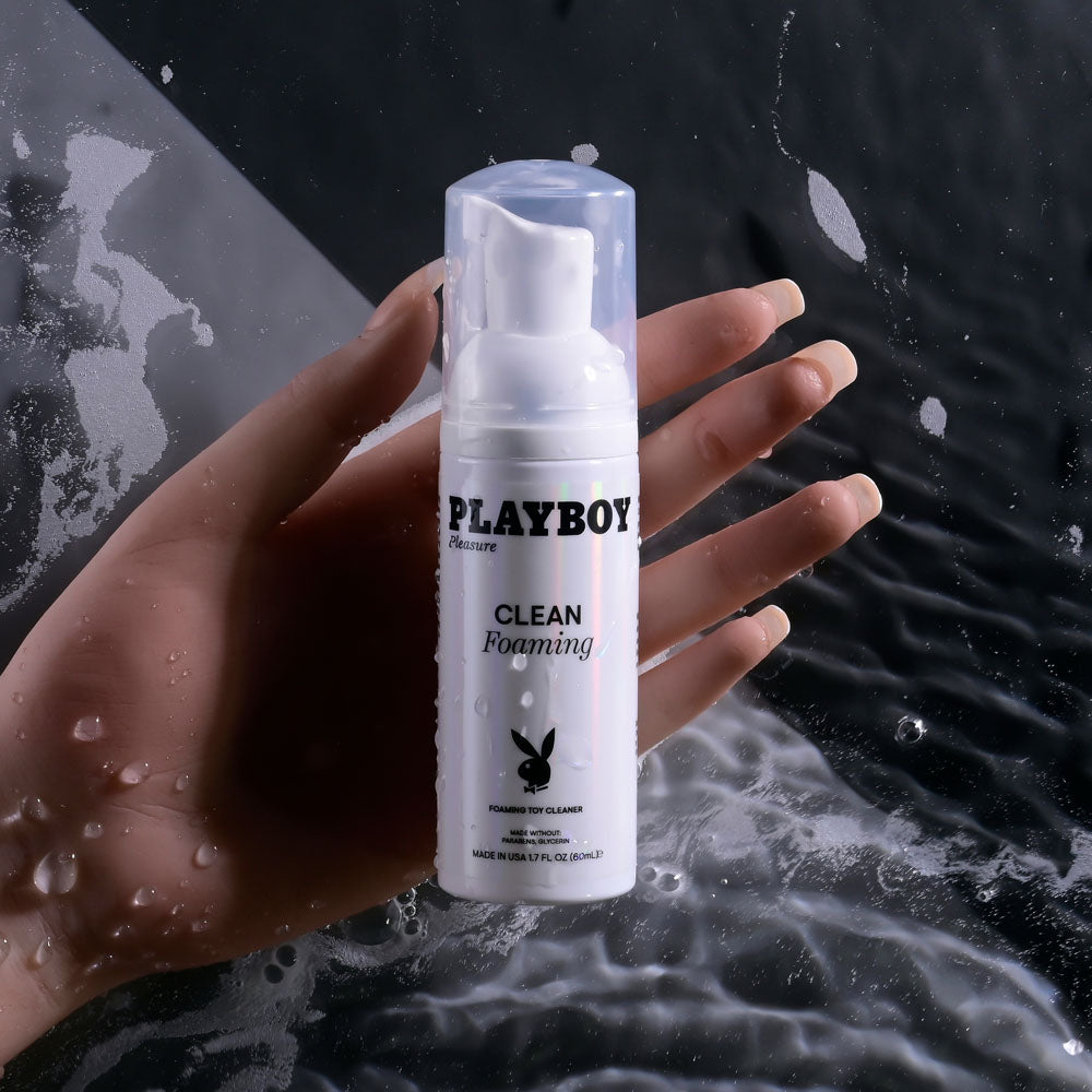 Playboy Pleasure CLEAN FOAMING - Foaming Toy Cleaner - 50 ml Bottle-PB-LQ-2079-2