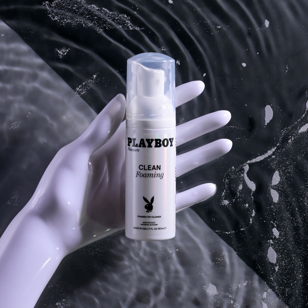 Playboy Pleasure CLEAN FOAMING - Foaming Toy Cleaner - 50 ml Bottle-PB-LQ-2079-2