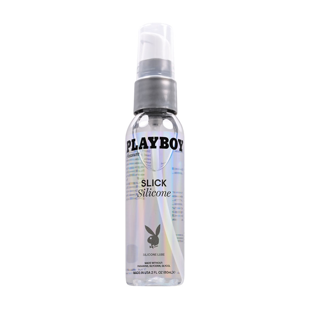 Playboy Pleasure SLICK SILICONE - 60 ml - Silicone Lubricant - 60 ml Bottle-PB-LQ-2086-2