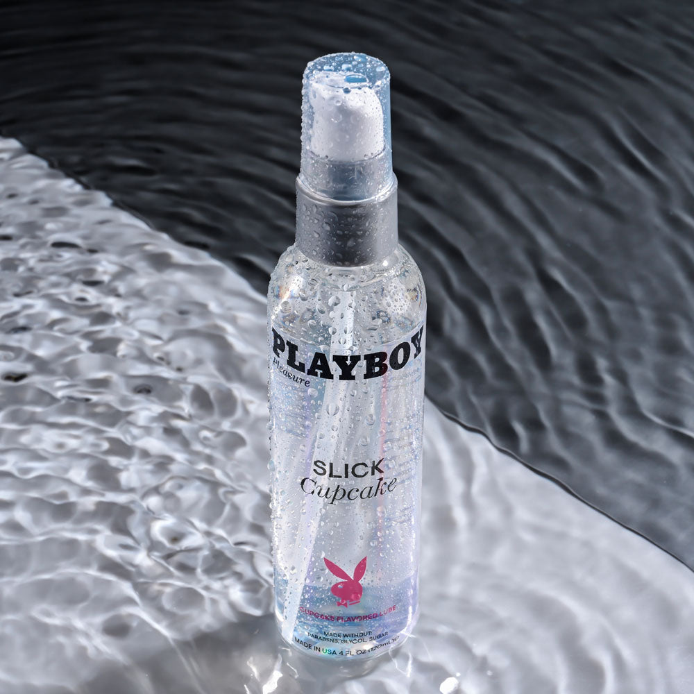 Playboy Pleasure SLICK CUPCAKE - 120 ml - Cupcake Flavoured Water Based Lubricant - 120 ml Bottle-PB-LQ-2192-2