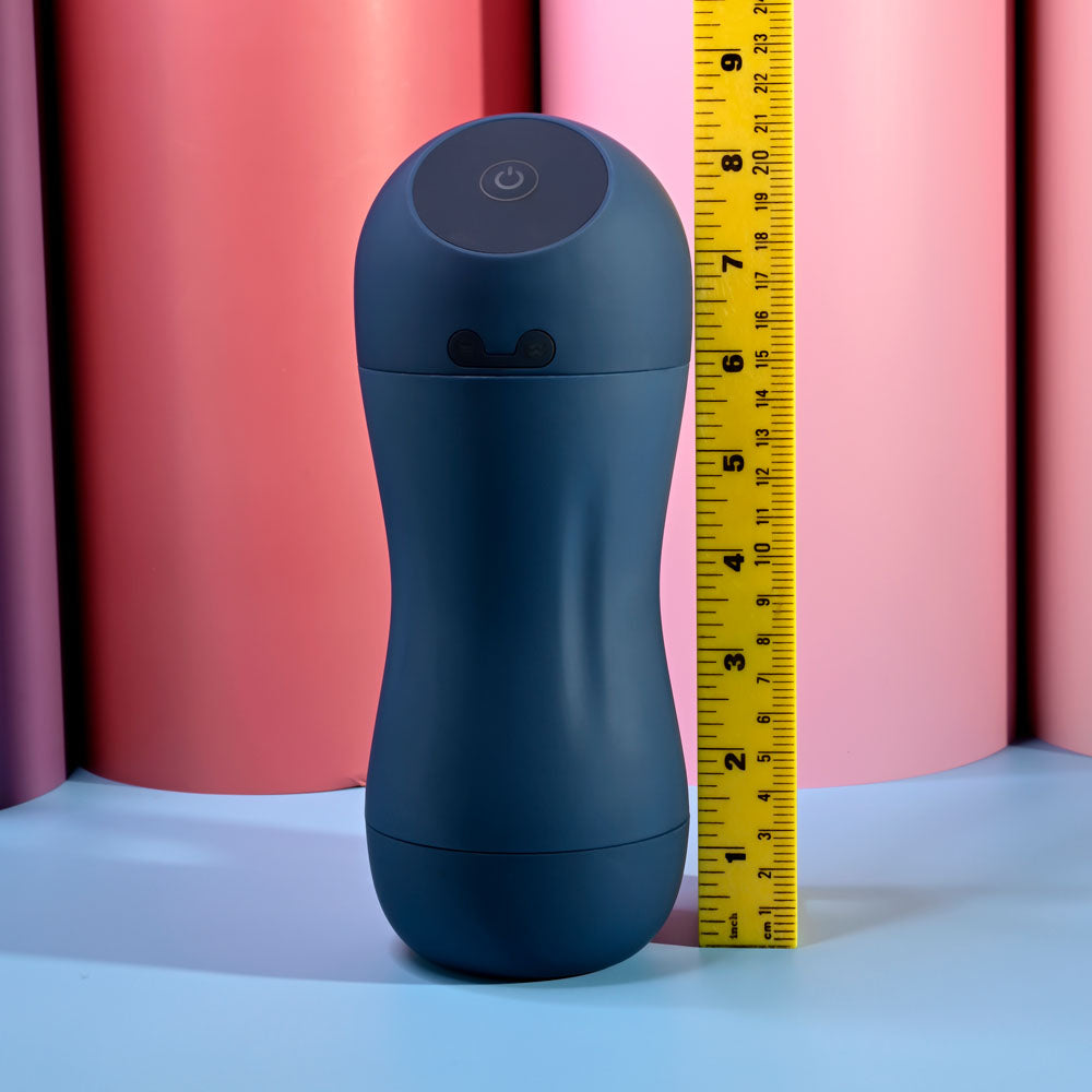 Playboy Pleasure GUSTO - USB Rechargeable Vibrating & Sucking Masturbator-PB-RS-3212-2