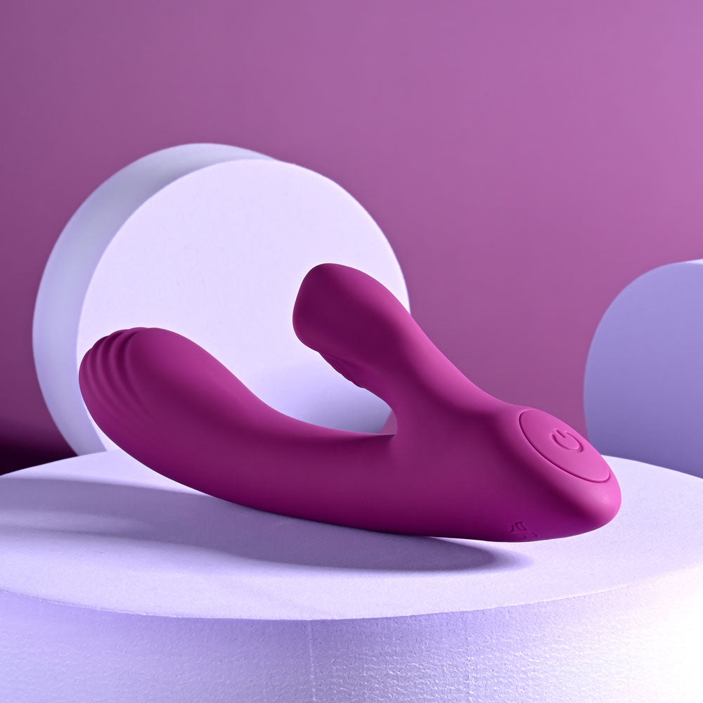 Playboy Pleasure BITTY BUNNY - Purple 14.7 cm USB Rechargeable Rabbit Vibrator-PB-RS-4288-2