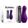 Playboy Pleasure THE JET SET - VIBRATOR - Purple 10.2 cm Vibrator with Self Charging Case-PB-RS-5254-2