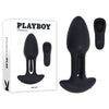 Playboy Pleasure RIM SHOT - Black 11.4 cm USB Rechargeable Vibrating Butt Plug-PB-RS-5872-2