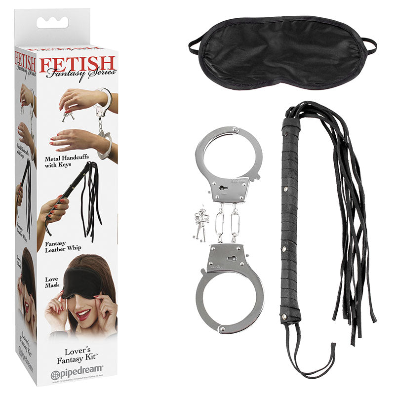 Fetish Fantasy Series Lovers Fantasy Kit - Bondage Kit - 3 Piece Set-PD2107-00