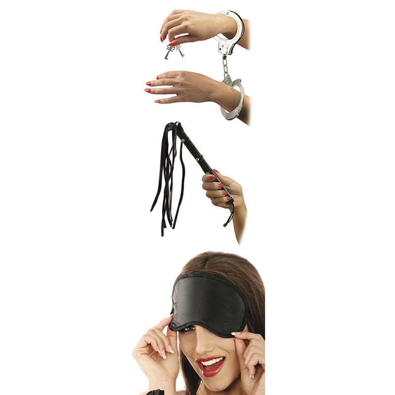 Fetish Fantasy Series Lovers Fantasy Kit - Bondage Kit - 3 Piece Set-PD2107-00