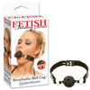 Fetish Fantasy Series Breathable Ball Gag - Black Ball Gag-PD2172-00