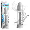 Pump Worx Max Boost Pro Flow - White - White/Clear USB Rechargeable Waterproof Auto Penis Pump-PD3250-19