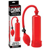 Pump Worx Beginners Power Pump - Red Penis Pump-PD3260-15