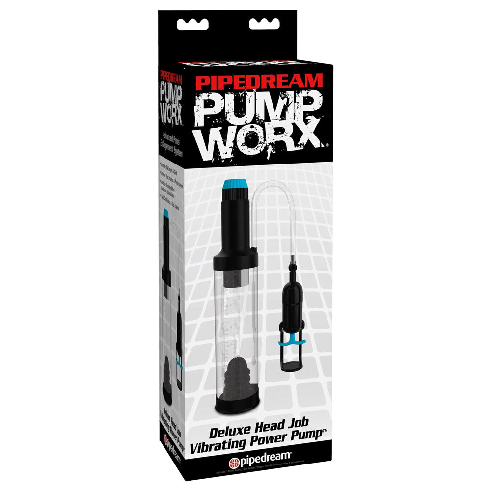 Pump Worx Deluxe Head Job Vibrating Power Pump-(pd3291-23)