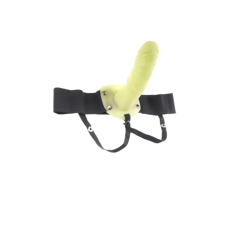 Fetish Fantasy Series For Him Or Her Hollow Strap-on - Glow in the Dark 6 Hollow Strap-On-PD3366-32