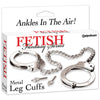 Fetish Fantasy Series Metal Leg Cuffs - Metal Restraints-PD3807-00