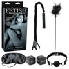 Fetish Fantasy Series Limited Edition First Time Fantasy Kit - Black Bondage Kit - 5 Piece Set-PD4420-23