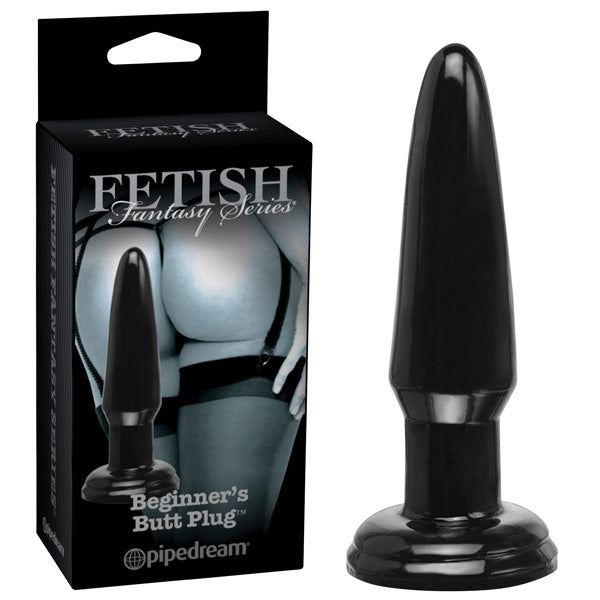 Fetish Fantasy Series Limited Edition Beginners Butt Plug - Black 9.5 cm (3.75) Butt Plug-PD4426-23