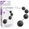 Anal Fantasy Collection Deluxe Vibro Balls - Black Anal Duo Balls-PD4642-23