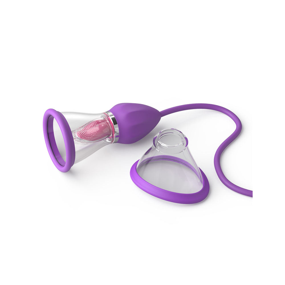 Fantasy For Her Her Ultimate Pleasure Max - Purple USB Rechargeable Vibrator with Flicking Stimulator-PD4968-12