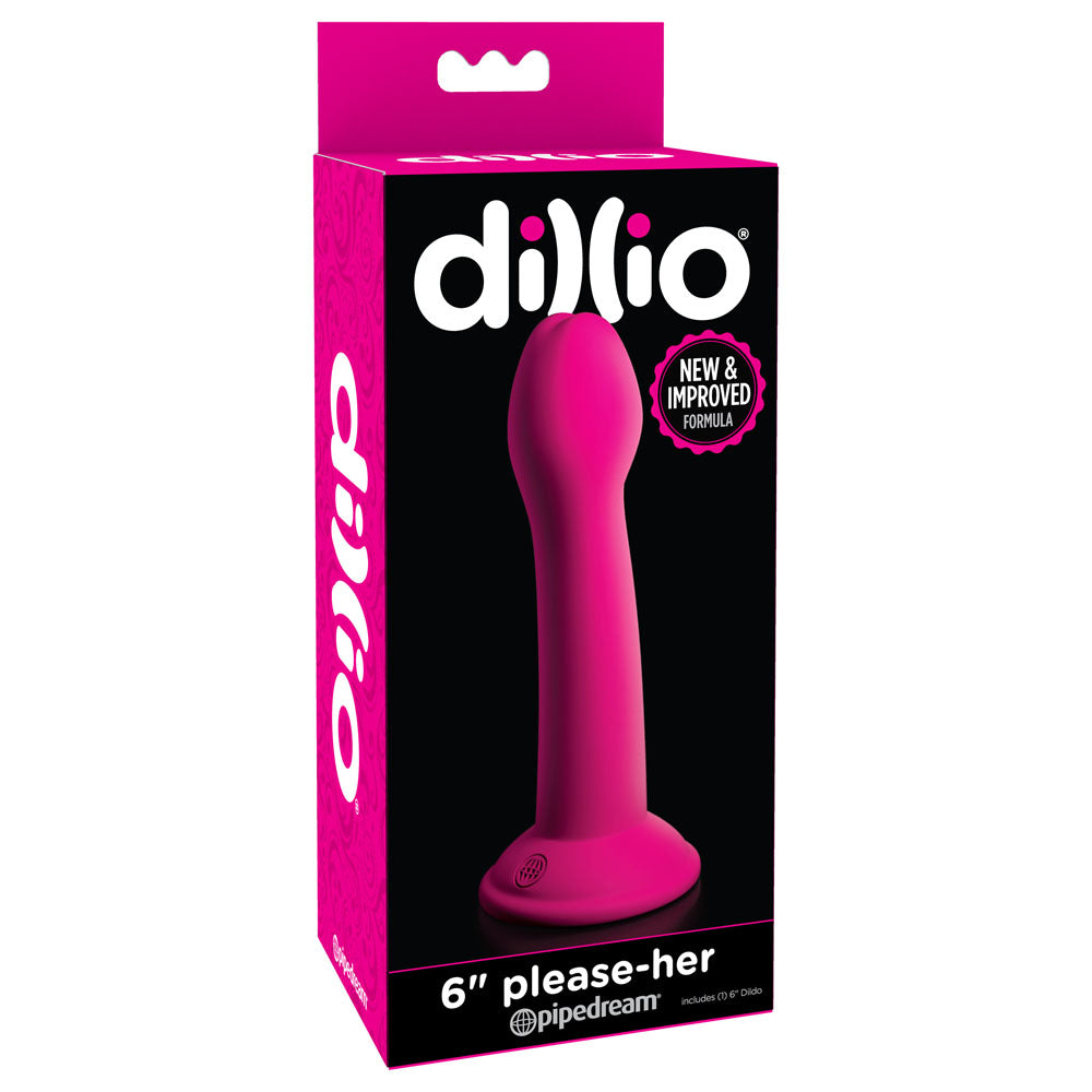 Dillio 6 Please-Her - Pink 15.2 cm Dong-PD5302-11