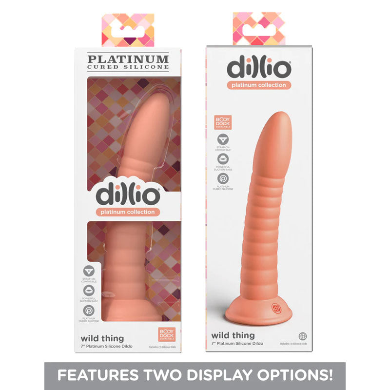 Dillio Platinum Wild Thing - Peach - Peach 17.8 cm (7) Dong-PD5386-43