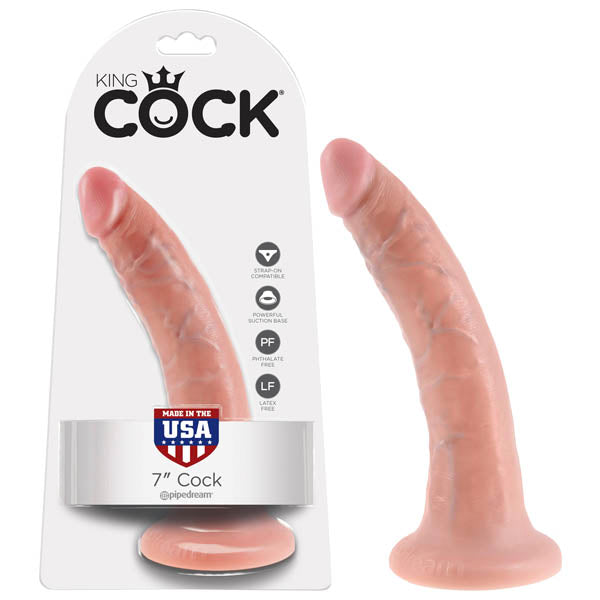 King Cock 7 Cock - Flesh 17.8 cm (7) Dong-PD5502-21