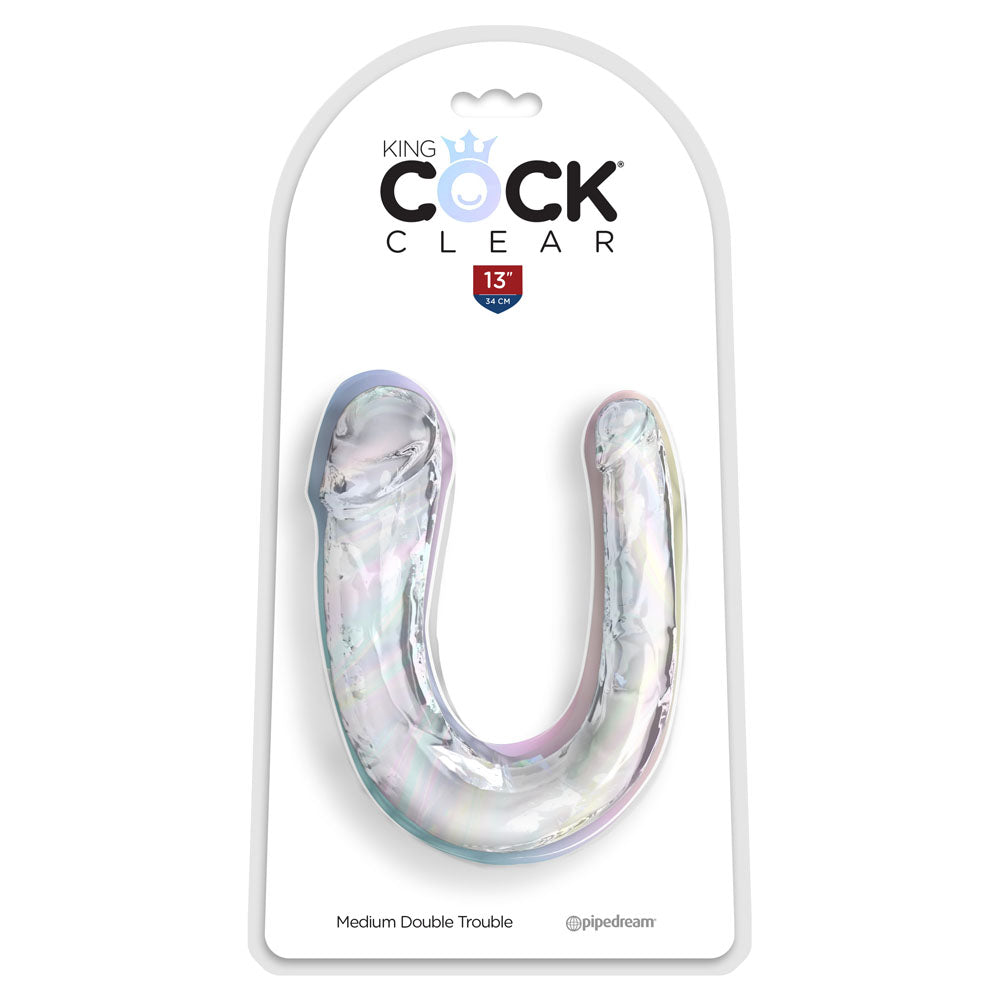 King Cock Clear Medium Double Trouble-(pd5786-20)