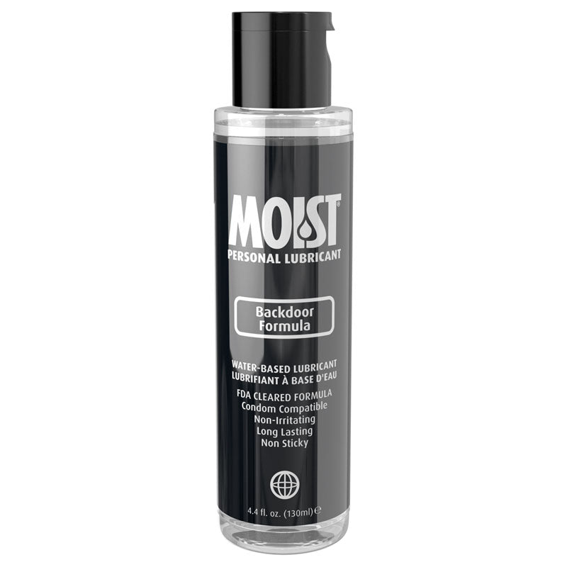 Moist Backdoor Formula - Water Based Anal Lubricant - 130 ml Bottle-PD9402-00