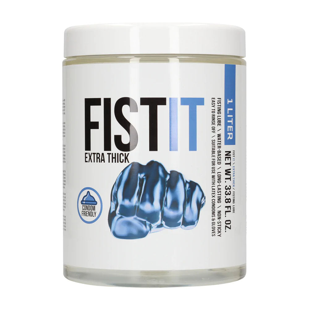 Pharmquests Fist-It Extra Thick - Thick Water Based Lubricant - 1000 ml Tub-PHA081