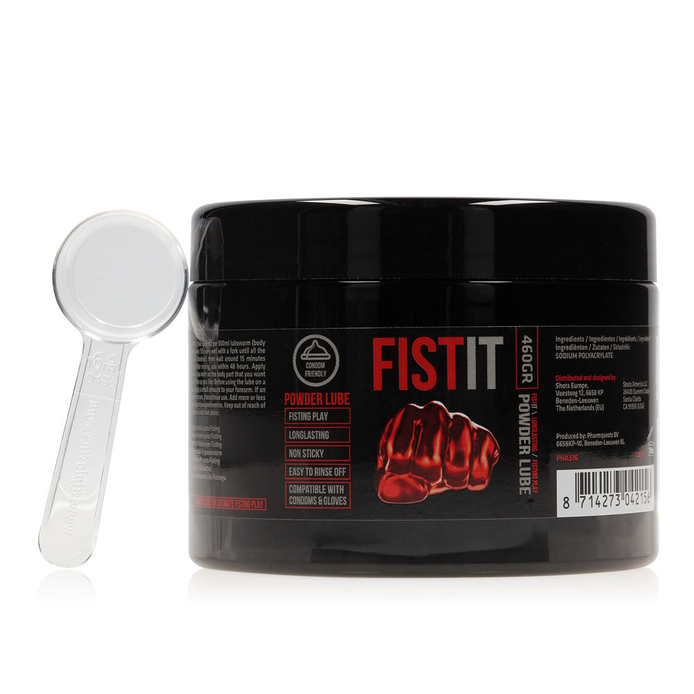 Pharmquests Fist-It Powder Lube - 460 gram - Powdered Lubricant - 460 gram Tub - PHA376