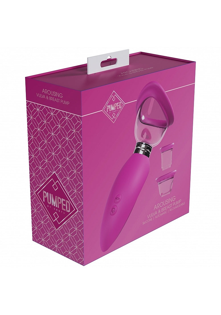 Pumped - Delightful - Automatic - 5 Speed - Silicone - Rechargeable Vu...-PMP051PNK