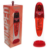PUMPED Aqua-Pro Auto Pump - Red - Red/Clear USB Rechargeable AI-Enabled Submersible Auto Penis Pump-PMP053RED
