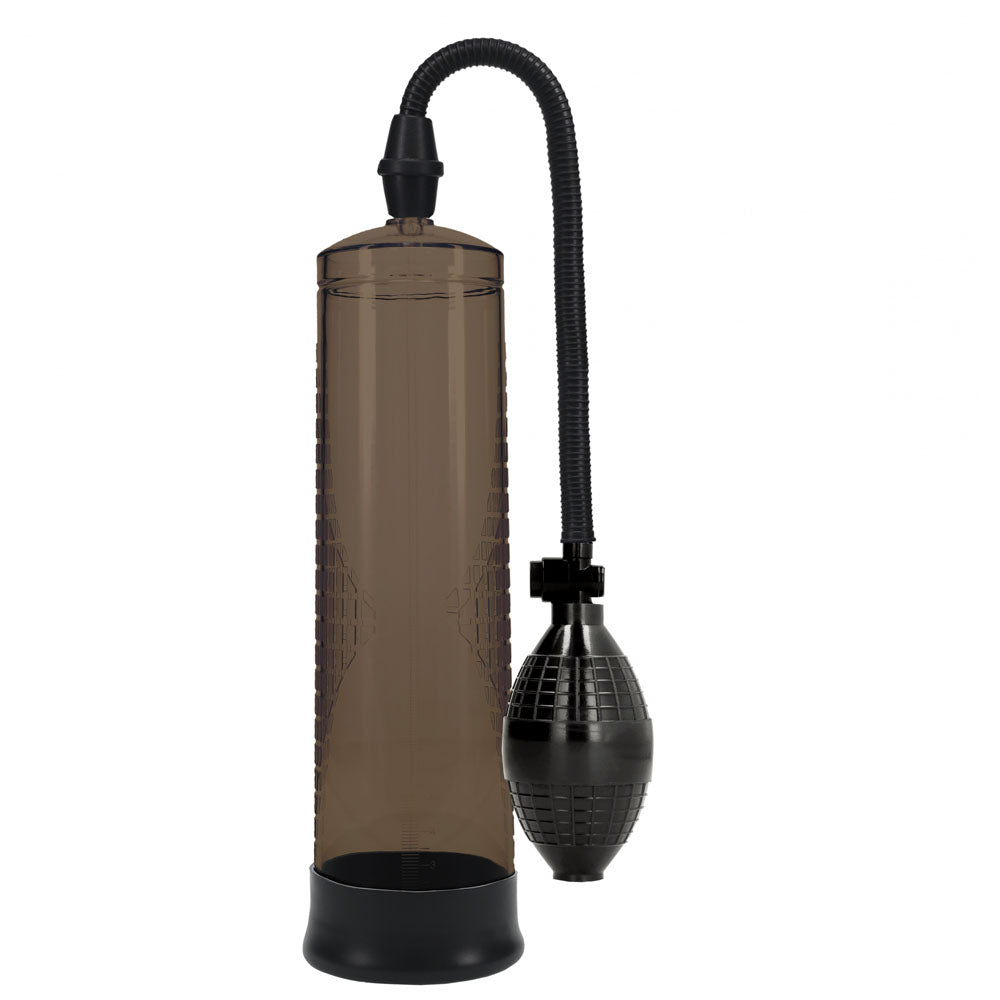 PUMPED Basic Pump 1 - Black - Black Penis Pump-PMP054BLK