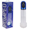 PUMPED Engage Automatic Penis Pump - Blue - Metallic Blue USB Rechargeable Auto Penis Pump-PMP058MBL