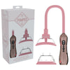 PUMPED Vulva & Breast Pump with Tongue Stimulator - Rose Gold - Rose Gold USB Rechargeable Ladi