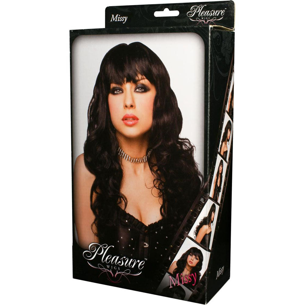 PLEASURE WIGS Missy - Black - Black Wig-PW-8004-1