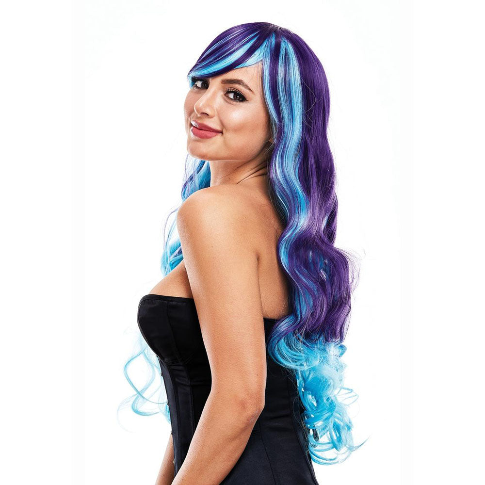 PLEASURE WIGS Ashley - Purple/Blue --PW-8057