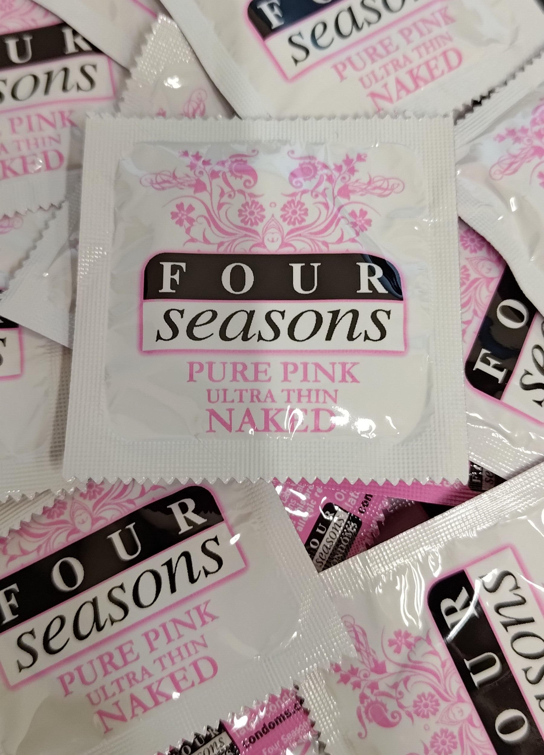 Four Seasons Naked Pure Pink 144 Condoms