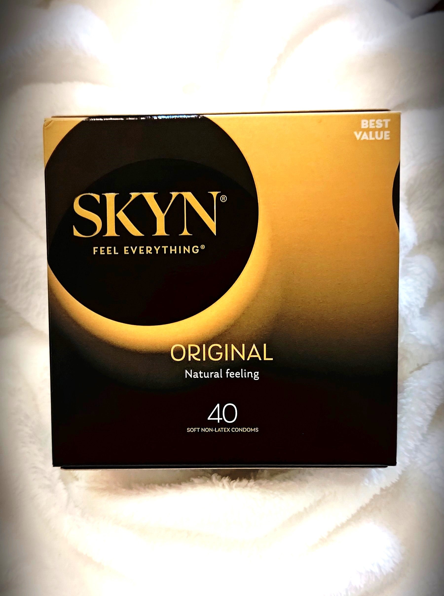 LifeStyles Skyn Original 40 Non Latex Natural Feel Condoms Retail Pack