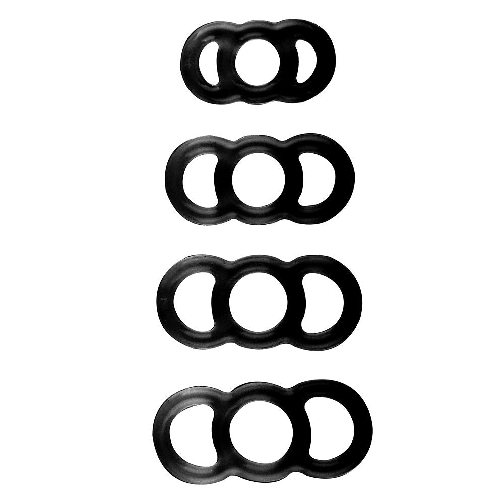 Durable Silicone Ring Set for Stronger Erections