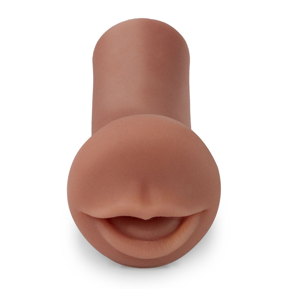 Pipedream Extreme Toyz Coed Cocksucker - Brown - Brown Mouth Stroker-RD424-29