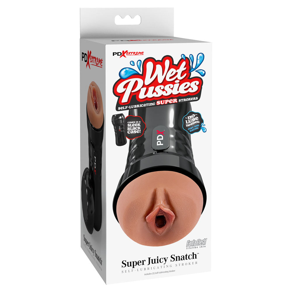 PDX Extreme Wet Pussies - Super Juicy Snatch - Brown Vagina Stroker-RD441-29