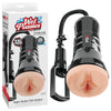 PDX Wet Pussies Super Sucker XXL Stroker - Flesh - Flesh Vagina Stroker with Suction Pump-RD448-21