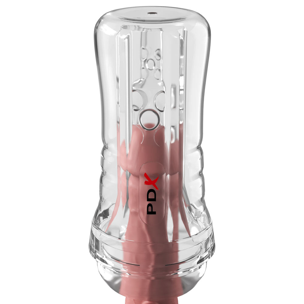 PDX Elite ViewTube EZ-Grip Stroker - Clear Stroker-RD557-20