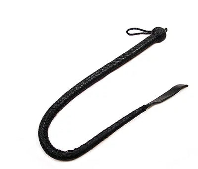 Black Leather Devil Tail Whip-RDTW1124