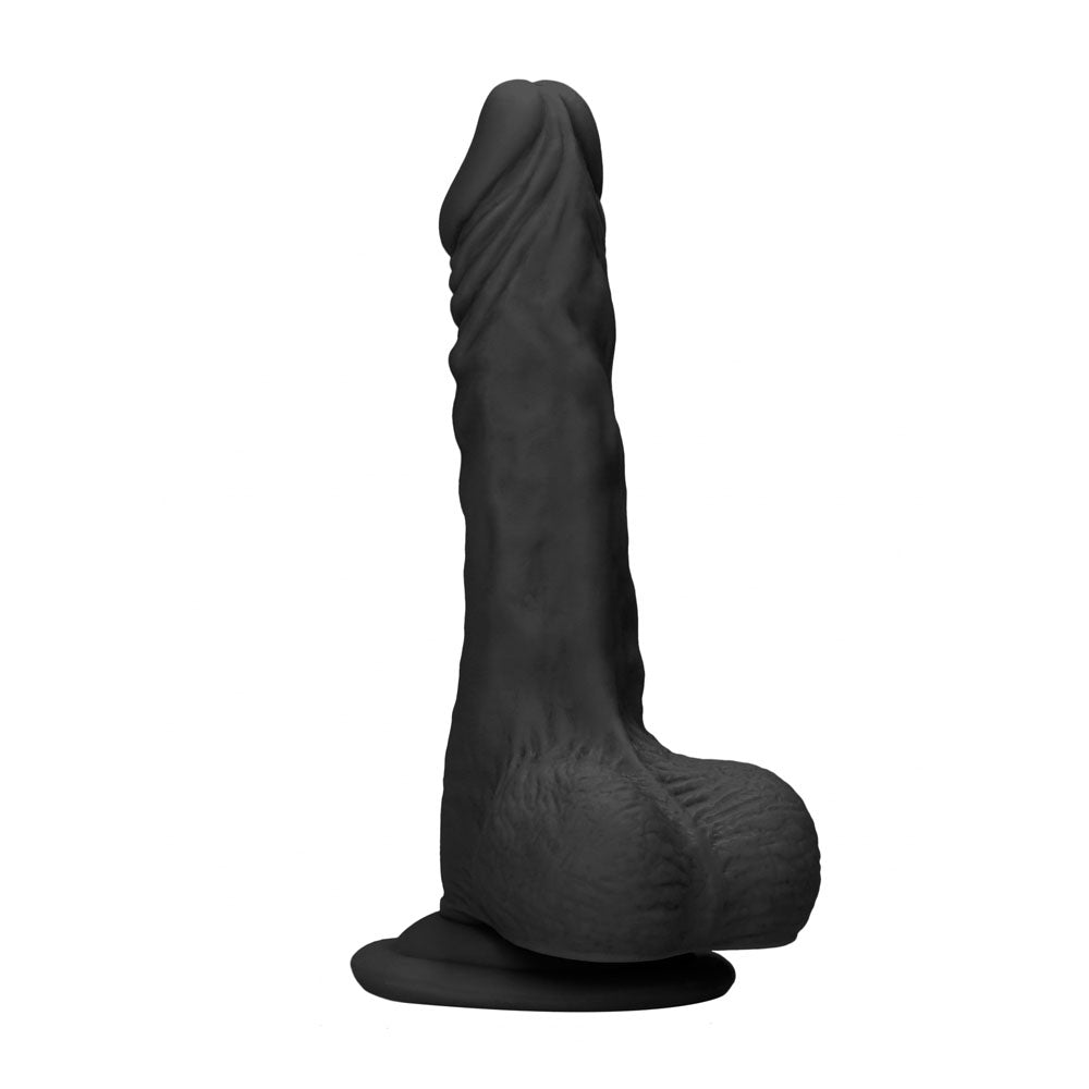 Realistic Velvet-Soft Dildo with Strong Suction Cup