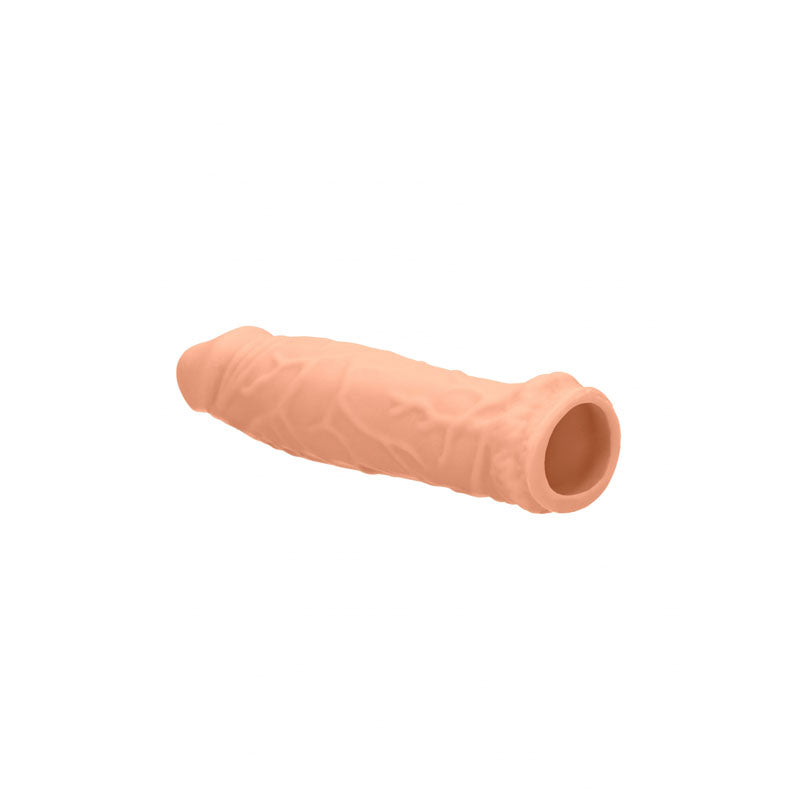 REALROCK 6 Realistic Penis Sleeve - Flesh 15.2 cm Penis Extension Sleeve-REA105FLE