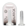 REALROCK Non Realistic Dildo With Suction Cup - 13.5 cm - Clear 13.5 cm Dong-REA108TRA