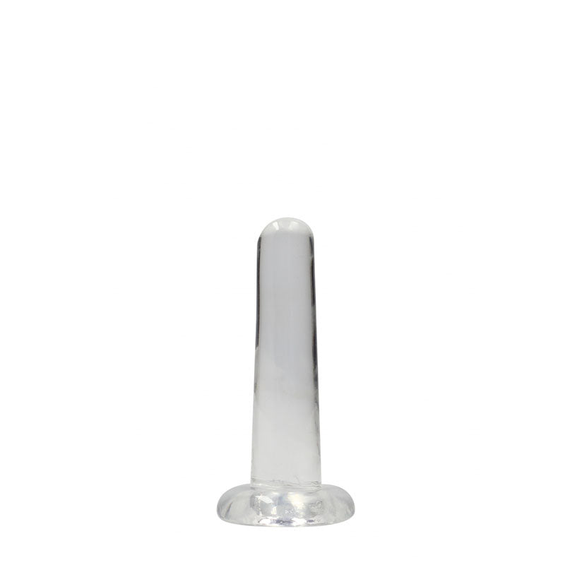 REALROCK Non Realistic Dildo With Suction Cup - 13.5 cm - Clear 13.5 cm Dong-REA108TRA