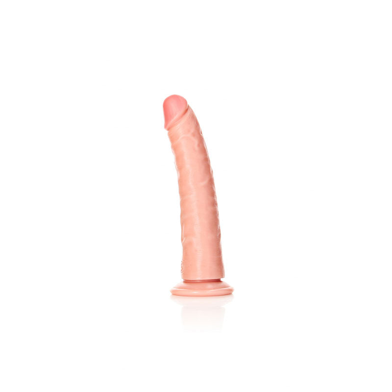 REALROCK Realistic Slim Dildo with Suction Cup - 18cm - Flesh 18 cm (7) Dong-REA114FLE