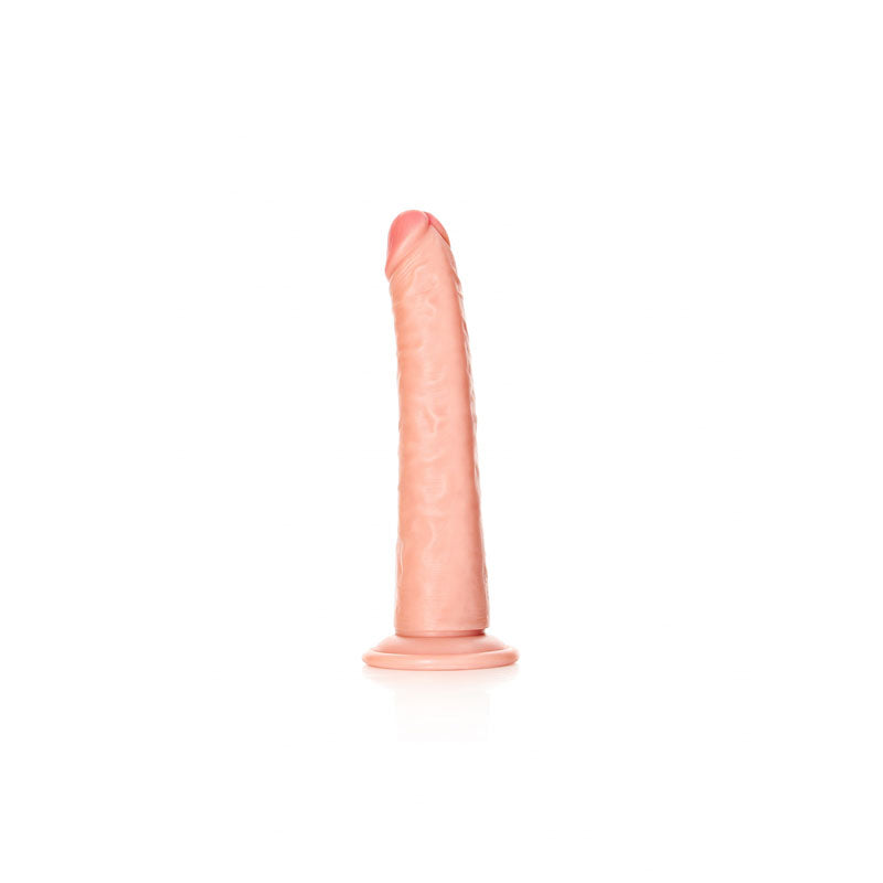 REALROCK Realistic Slim Dildo with Suction Cup - 20.5cm - Flesh 20.5 cm (8) Dong-REA115FLE