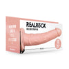 REALROCK Hollow Strap-on - 24.5 cm Flesh - Flesh 24.5 cm Hollow Strap-On-REA137FLE